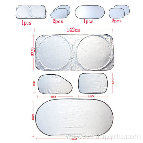 Car Sunshade Taffeta Roller Car Windshield Sunshade